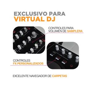 Controlador para Dj MixPad4 Ultra Sound - Image 4