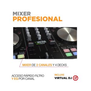 Controlador para Dj MixPad4 Ultra Sound - Image 3