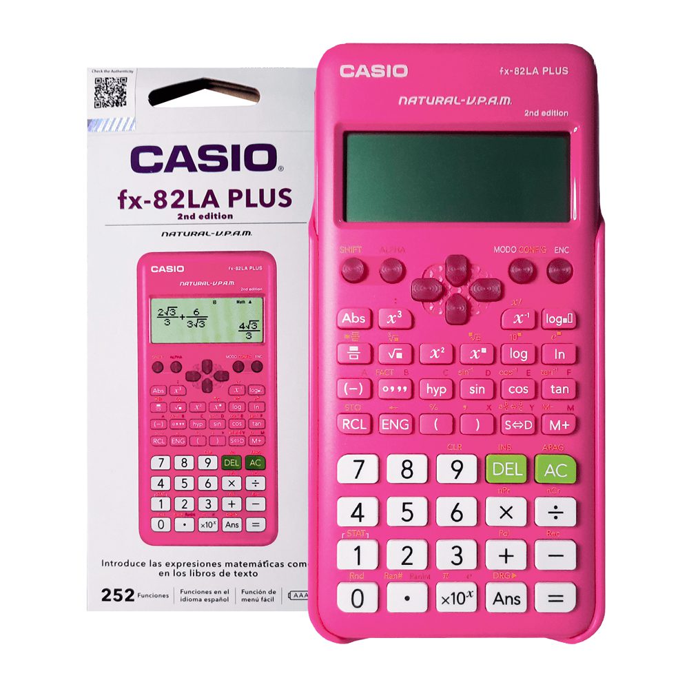 Calculadora Científica 252 Funciones FX-82LA Plus Casio - La Victoria ...