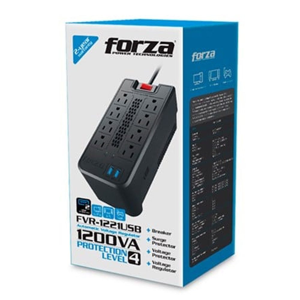 REGULADOR-DE-VOLTAJE-1200VA-500W-2-USB-8-TOMAS-FVR-1221USB-FORZA—5