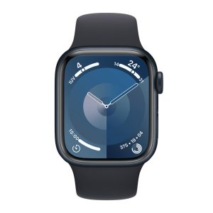 APPLE-WATCH-SERIES-9-41MM-ALUM-BLACK-MIDN-S-M-BAND-BLK-A2978-MR8W3CLA-APPLE—2