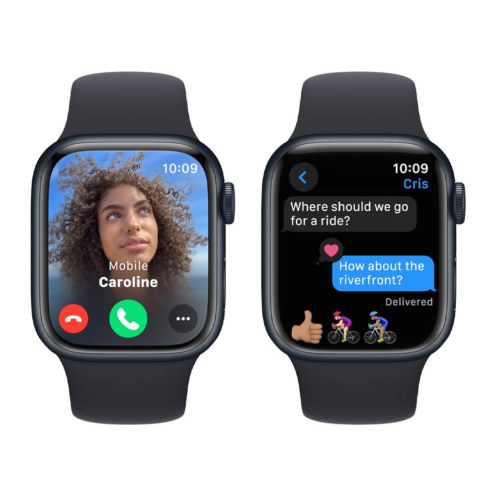 Apple Watch Series de 41mm Aluminium Black Black Band La