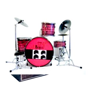 BATERIA-MINIATURA-DRUM-SET-THE-BEATLES-2-MARLINDA-CRAFT—1