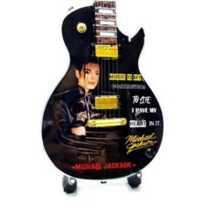 GUITARRA-MINIATURA-25CM-LESPAUL-BLACK-MICHAEL-JACKSON-MARLINDA-CRAFT—1