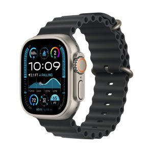 Apple Watch Ultra 2 de 49mm Natural Titanium + Black Ocean Band - Image 2