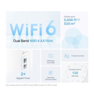 Sistema Wifi Mesh Deco X10 AX1500 KIT 2 Tp-Link - Image 5