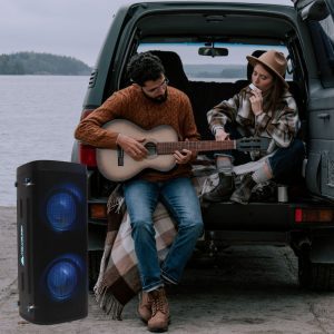 Parlante Amplificado Recargable ITL-888 de 8p Italy Audio - Image 6