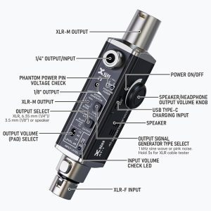 Probador de Audio Portátil TAT-1 Xvive - Image 7